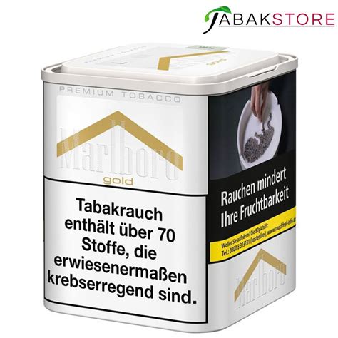 Marlboro Gold 70g Tabak Online Im Tabakstore