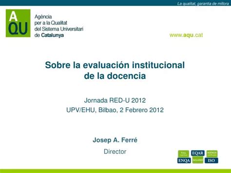 Ppt Sobre La Evaluaci N Institucional De La Docencia Powerpoint