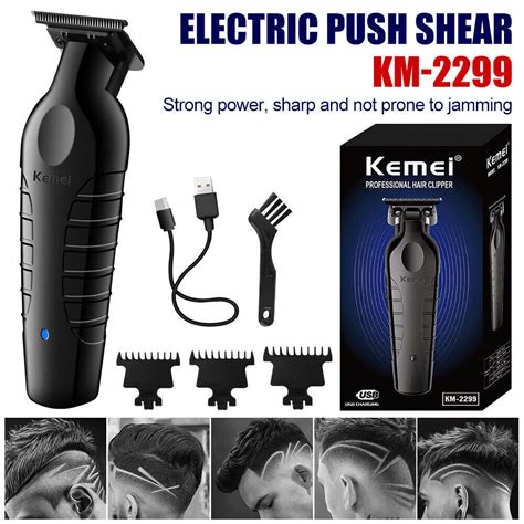 Kemei 2299 Cordless Hair Trimmer Clipper Professional Electric