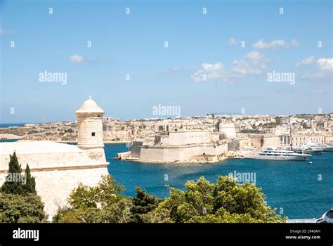 View over Valletta, capital city of Malta Stock Photo - Alamy