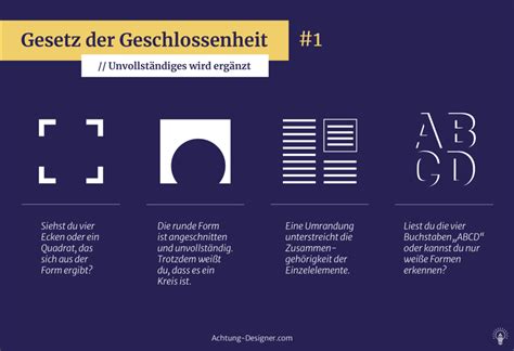 Gestaltgesetze 7 genialen Regeln für tolle Designs