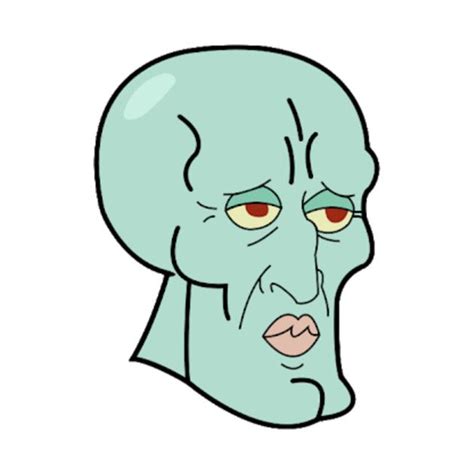 Handsome squidward by amandasanchez in 2023 | Art prints, Squidward art, Canvas prints