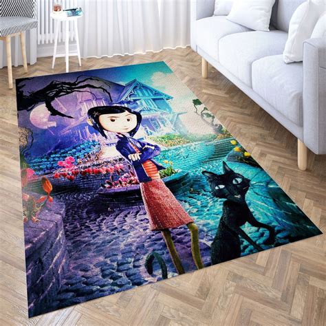 Coraline Area Rug For Living Room Bedroom - Crush Curtain