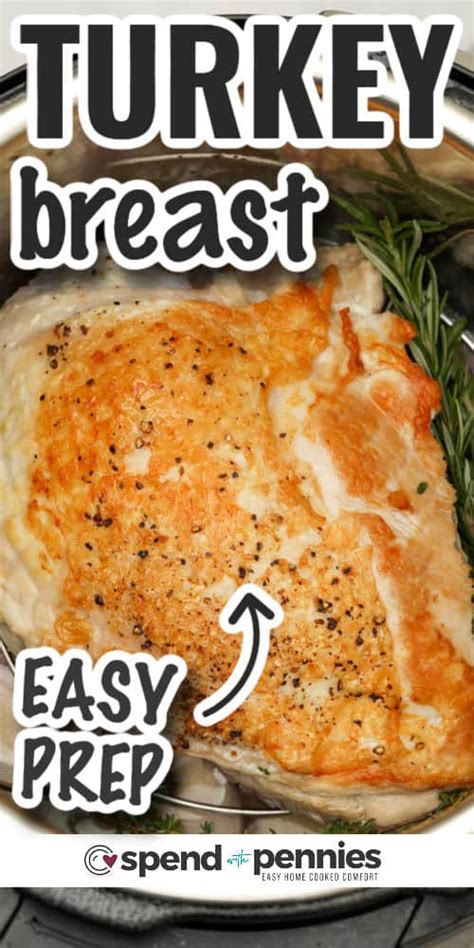 Immediate Pot Turkey Breast With Gravy Topkitchenfinds