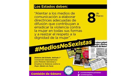 Lanzan Campaña Para Erradicar El Sexismo De Los Medios De Comunicación