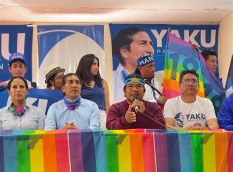 Pachakutik Apoyar Precandidatura De Yaku P Rez En Las Pr Ximas