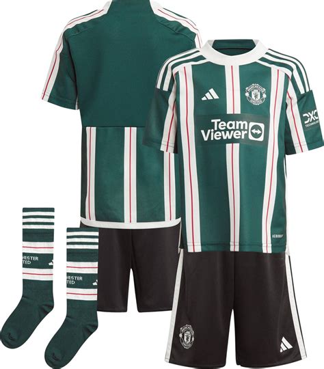 Adidas Manchester United Away Mini Kit 202324 • Pris