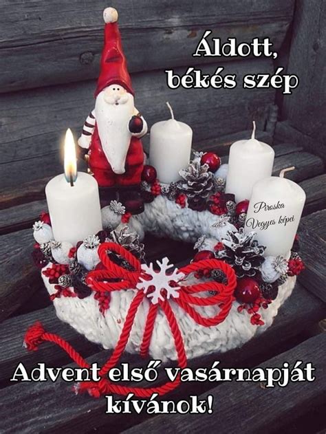 Pin by Judit Bodnár on Advent Christmas candle decorations Christmas