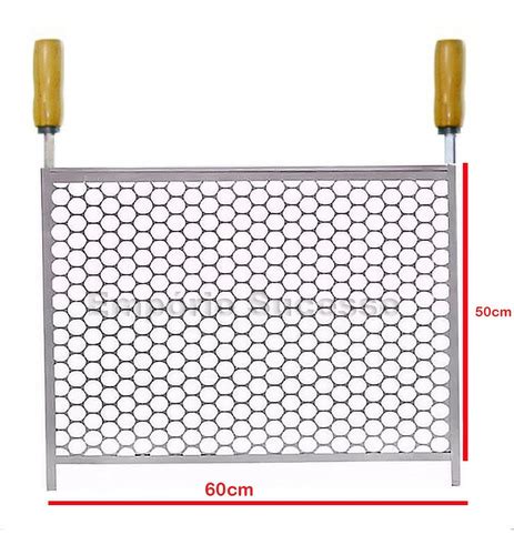 Grelha De A O X Para Churrasco Tela Moeda Galvanizada