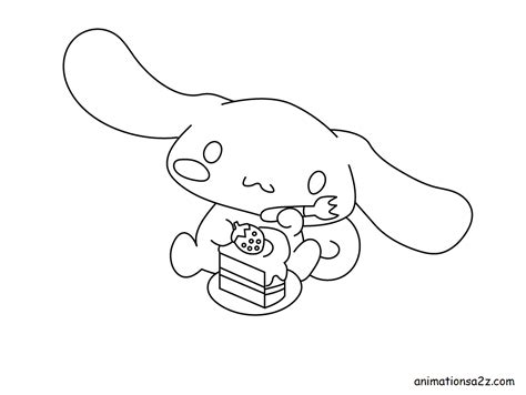 Cinnamon Roll Sanrio Coloring