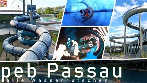 Alle Rutschen Im Peb Passau Freibad Und Hallenbad All Water Slides