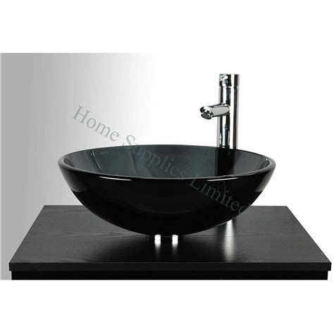BELOFAY Modern Glass Design Bathroom Counter Top Wash Basin Sink