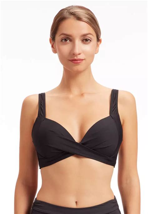 Buy Sunseeker Sunseeker Core Solid D Cup Bikini Top Online