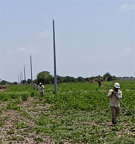 Afinia restablece el fluido eléctrico en Bocas de San Antonio Magangué