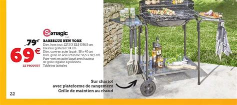 Promo Barbecue New York Somagic Chez Hyper U ICatalogue Fr