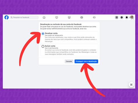 Como Desativar Temporariamente O Facebook - Como desativar uma conta do Facebook temporariamente pelo computador ou ...
