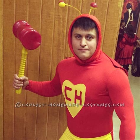 Hilarious Homemade El Chapulin Colorado Costume