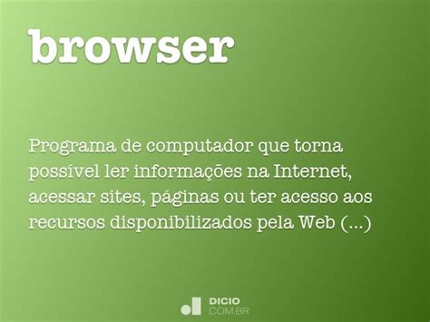 O Que Significa Browser