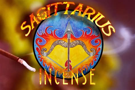 Sagittarius FIRE Sign Incense Sticks Wood Smoke Scent Astrology Gifts ...