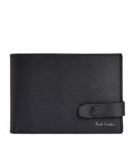 Paul Smith Leather Stripe Detail Bifold Wallet Harrods Us