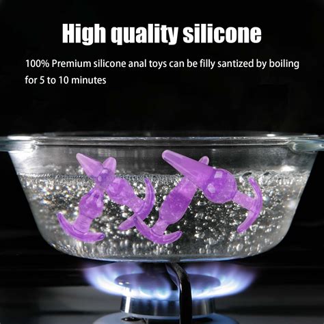 Snapklik Beginner Butt Plug Anal Trainer Set Pcs Soft Rubber