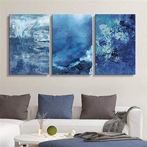 Abstract Canvas Wall Art Grey and B... - Canvas Art