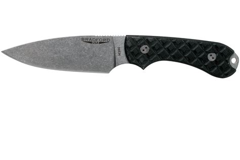 Bradford Guardian 3 Black G10 Guardian 3 M390 Full Height Stonewashed