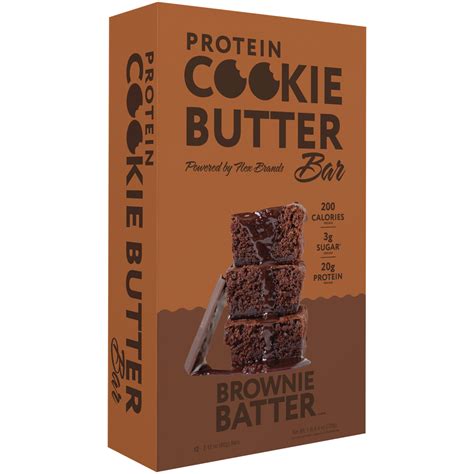 Brownie Batter Protein Cookie Butter Bar Flex