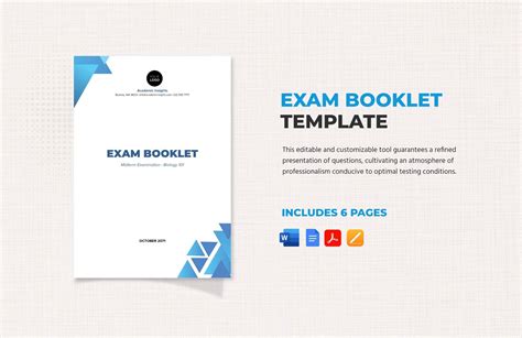 Free Editable Booklet Templates In Apple Pages To Download