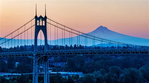 Sunset in Portland, Oregon : r/Portland