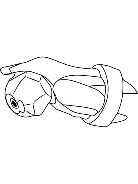 Pokemon Beldum Coloring Pages Free Printable