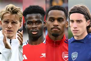 arsenal injury update riccardo calafiori bukayo saka  martin