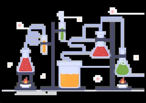 Lab Equipment And Research Illustration - Free Download Healthcare ...