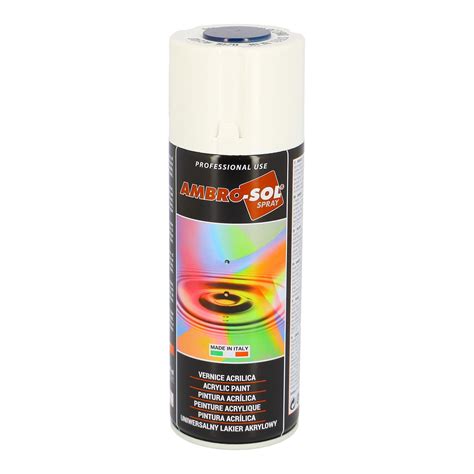 Spray Peinture Ambro Sol Ral 5011 Bleu Acier 400ml Peinture Sur La