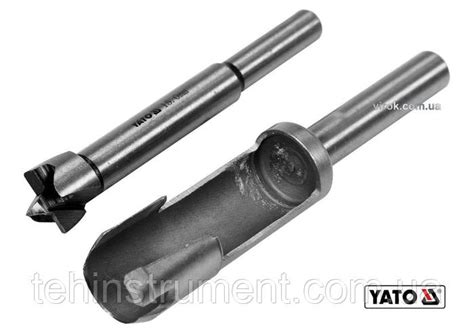 Купити Свердла по дереву: коронка і фреза YATO : Ø=15 мм, l=110/90 мм ...