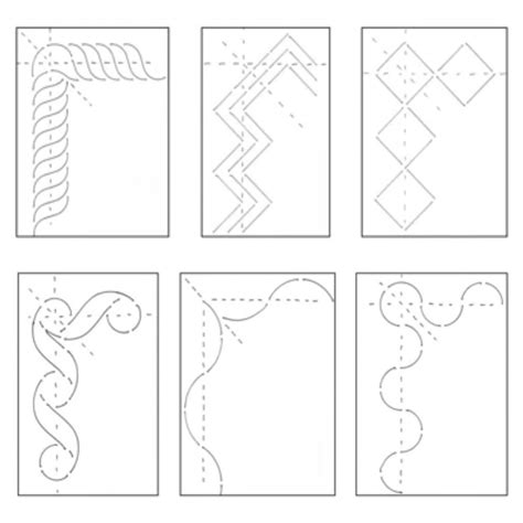 Ultimate Borders Complete Stencil Set