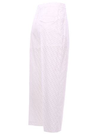 Pantalone In Cotone Perforato NUDE Virno