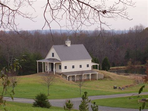 Bank Barn Home Designs Unique Bank Barn With Rv Parking