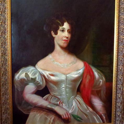 Early 1800's Oil Portrait Beautiful Woman in White Wedding Dress from larieallenantiques on Ruby ...