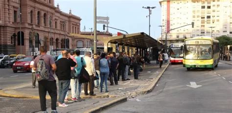 Paro De Colectivos En El Amba Cu Les Son Las L Neas Que Siguen Con