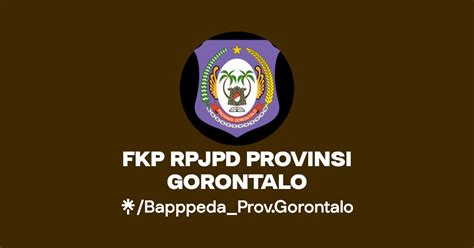 FKP RPJPD PROVINSI GORONTALO Linktree