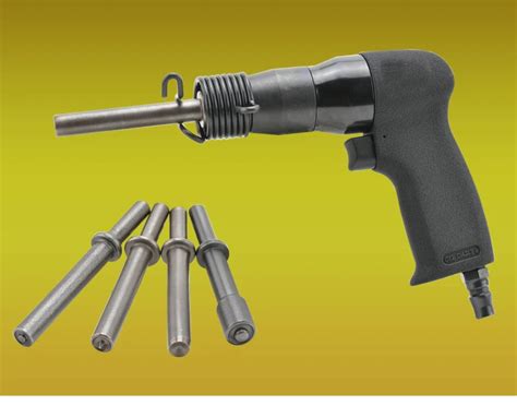 Pneumatic Air Riveter Gun Set Air Rivet Hammer For Solid Hollow Rivets Riveting Tools