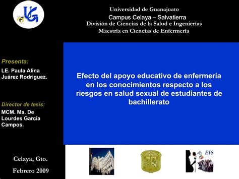 PPT Universidad De Guanajuato Campus Celaya Salvatierra Divisi N De