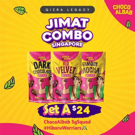 Choco Albab Jimat Combo Sets Food Drinks Packaged Instant Food On