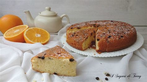 Torta Allo Yogurt Arancia E Cioccolato Ricetta Senza Burro