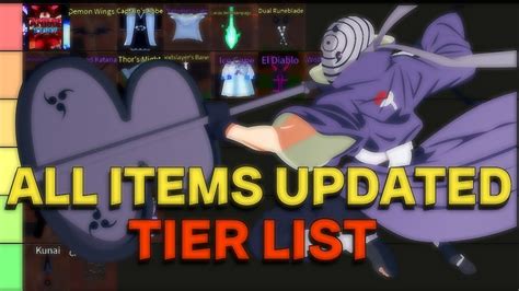 Codes All Items UPDATED Tier List IN Anime Story Roblox Anime