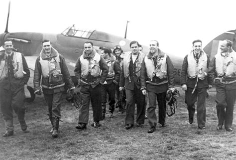 Members Of The Raf Polish 303 Squadron The Most Successful Raf Squadron During World War 2