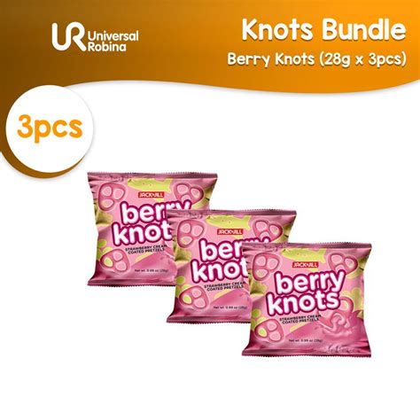 Berry Knots 28g Pack Of 3 Shopee Philippines