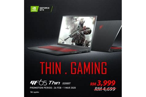 MSI GF65 Thin