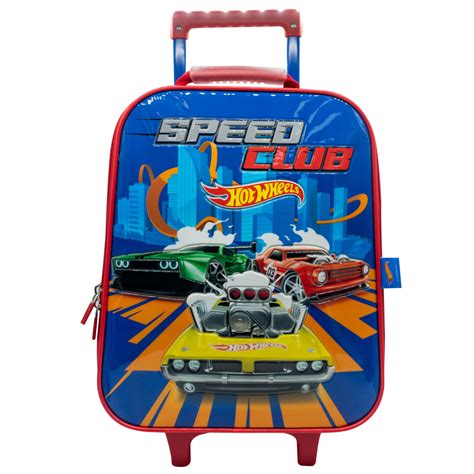 Ripley Set Maleta Con Ruedas Lonchera Cartuchera Hot Wheels
